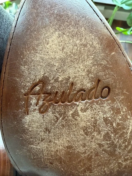 Embroidered Leather Ankle Boots in Black with Multicolor Stitching - Picture 4 of 6